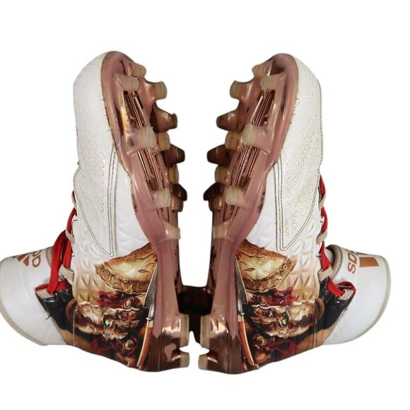 Adidas Shoes Mens 11.5 Cleats Football Freak x Carbon High Uncage Spartan Sport - Picture 10 of 16